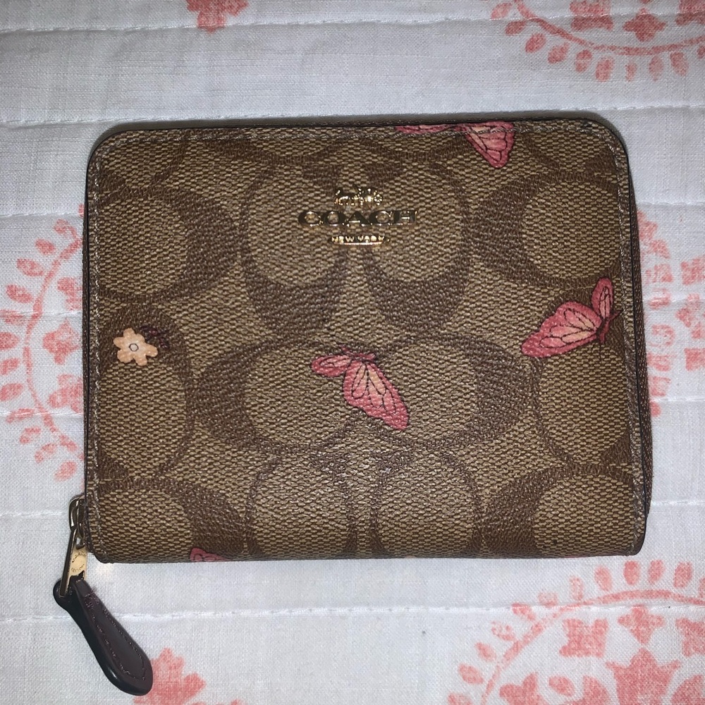 Coach Butterfly Wallet Mini